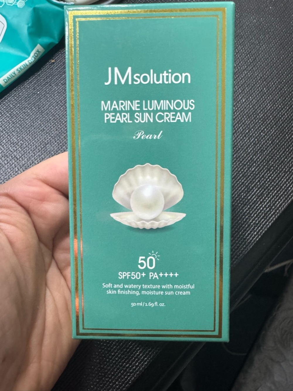 JMsolution Marine Luminous Pearl Sun Cream SPF50+ PA++++ - Teal